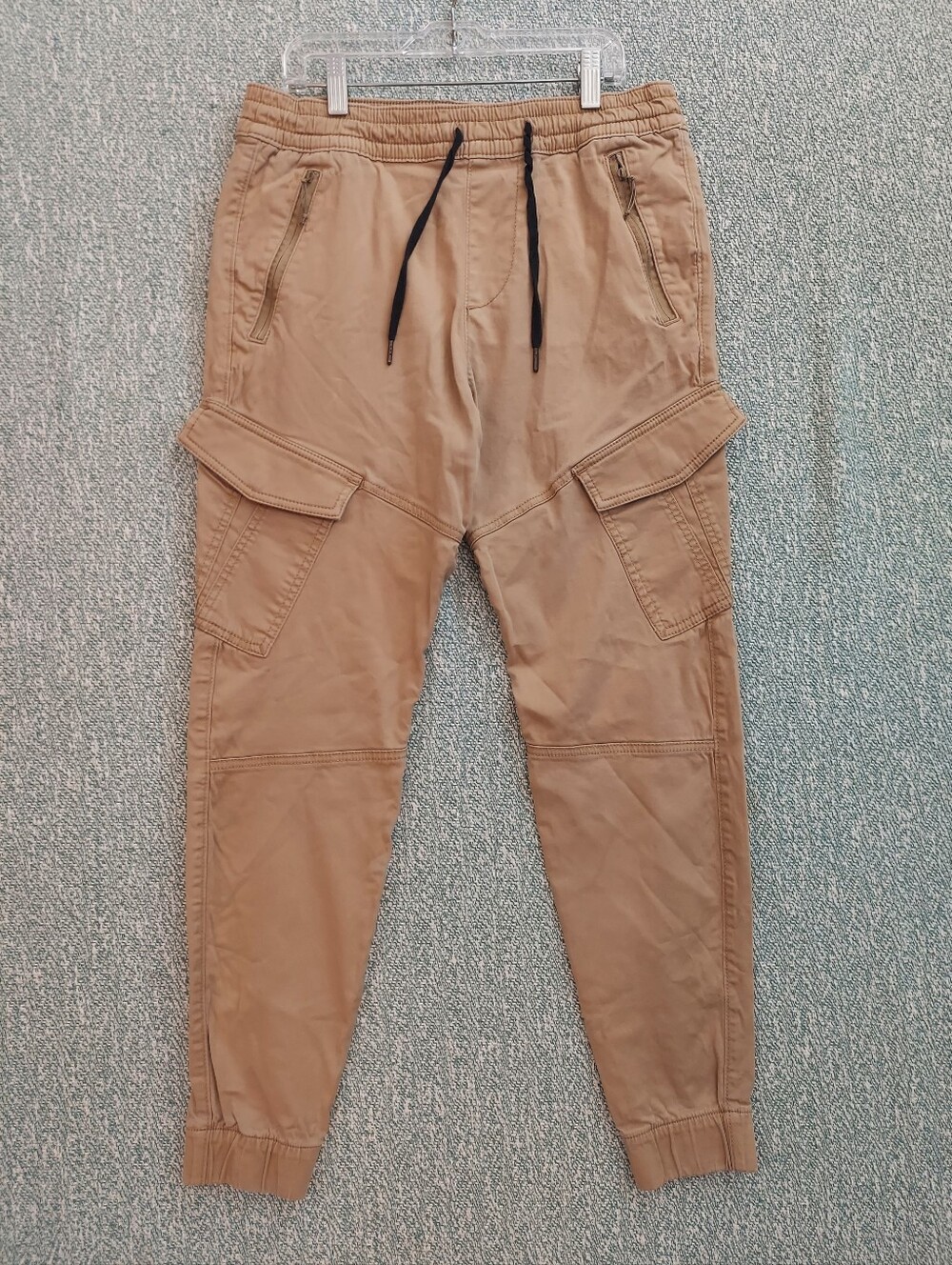 Hollister Men's "Skinny Jogger" Pants w Cargo Pockets, Sz S